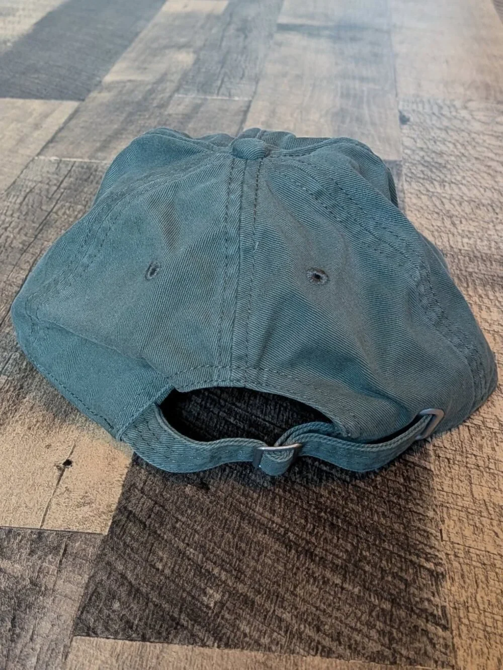 Abercrombie & Fitch New York Hat Green Cotton Twill Baseball Cap